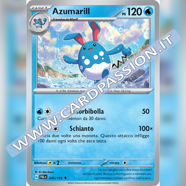 045/193 Azumarill | Evoluzioni a Paldea