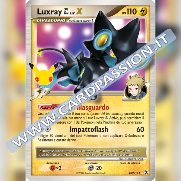 109/111 Luxray GL Liv. X (Full Art) | Gran Festa - Card Passion