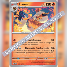 136/165 Flareon Holo | Scarlatto e Violetto 151