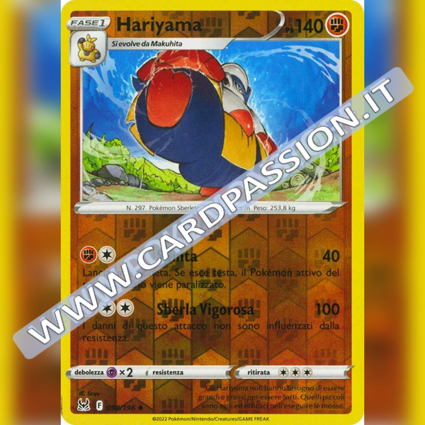 098/196 Hariyama Reverse | Origine Perduta - Card Passion