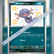 180/091 Wooper di Paldea Shiny | Destino di Paldea