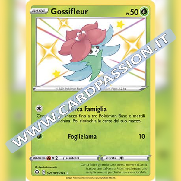 SV010/SV122 Gossifleur Baby Shiny | Destino Splendente - Card Passion