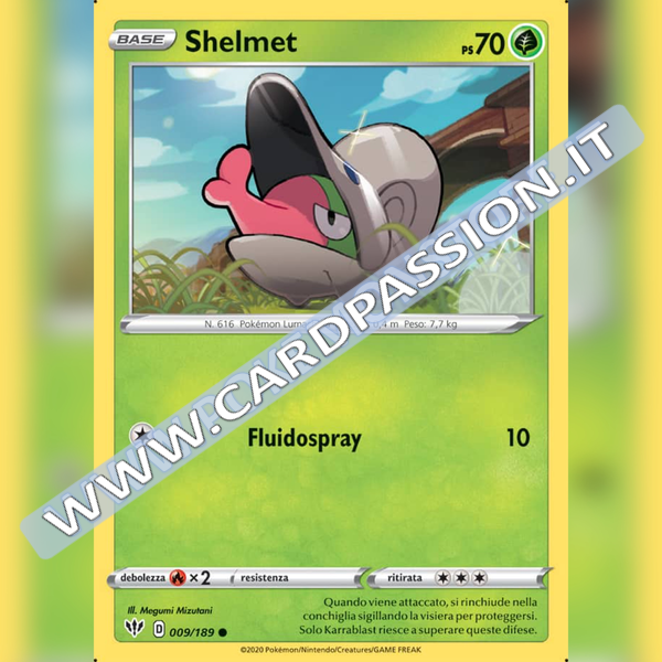 009/189 Shelmet Comune | Fiamme Oscure - Card Passion
