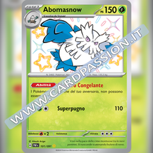 101/091 Abomasnow Shiny | Destino di Paldea