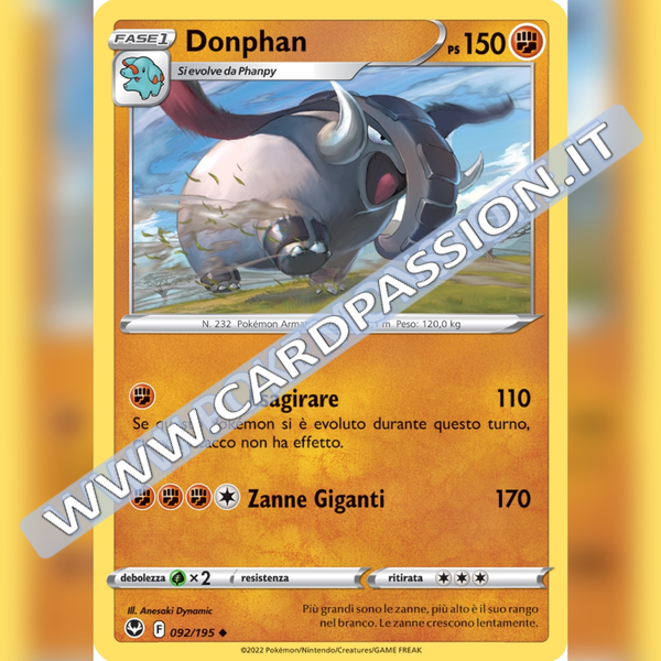 092/195 Donphan | Tempesta Argentata