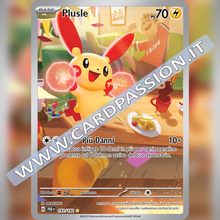 193/182 Plusle Illustrazione Rara | Paradosso Temporale