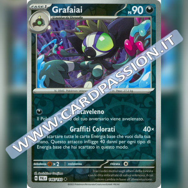 146/193 Grafaiai Reverse | Evoluzioni a Paldea