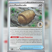 072/084 Vecchio Fossilscudo Reverse | Buio Pesto
