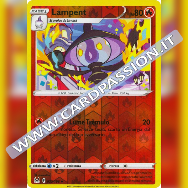 025/196 Lampent Reverse | Origine Perduta - Card Passion
