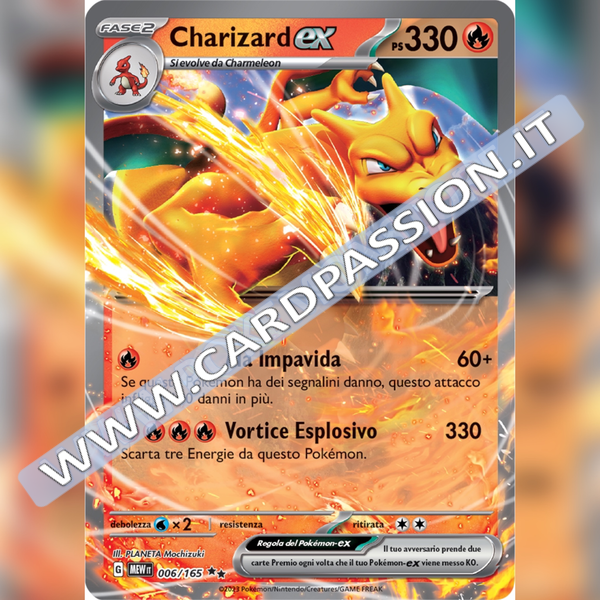 006/165 Charizard ex | Scarlatto e Violetto 151