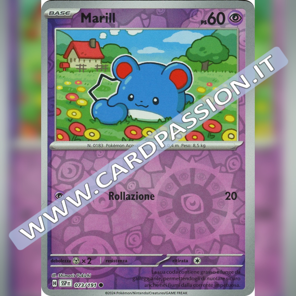 073/191 Marill Reverse | Scintille Folgoranti