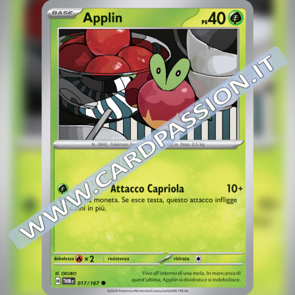 017/167 Applin | Crepuscolo Mascherato