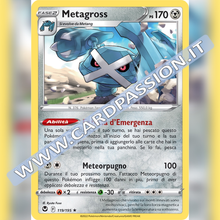 119/195 Metagross Holo | Tempesta Argentata