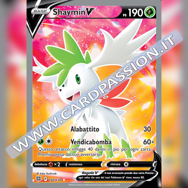 152/172 Shaymin V (Full Art) | Astri Lucenti - Card Passion