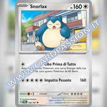 136/167 Snorlax | Crepuscolo Mascherato