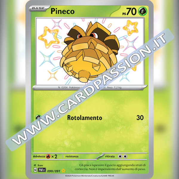 099/091 Pineco Shiny | Destino di Paldea