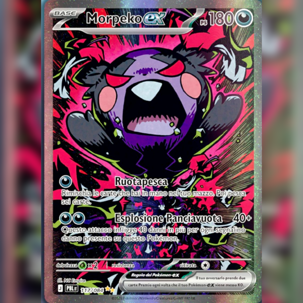 117/084 Morpeko-ex (SAR) | Buio Pesto