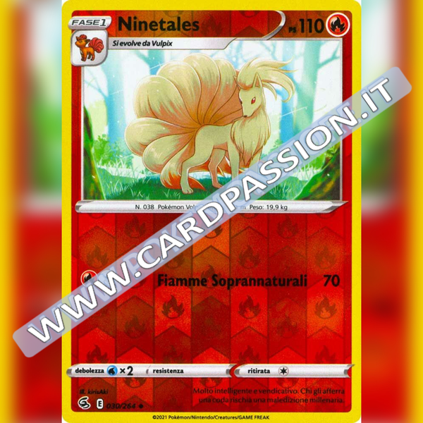 030/264 Ninetales Reverse | Colpo Fusione - Card Passion