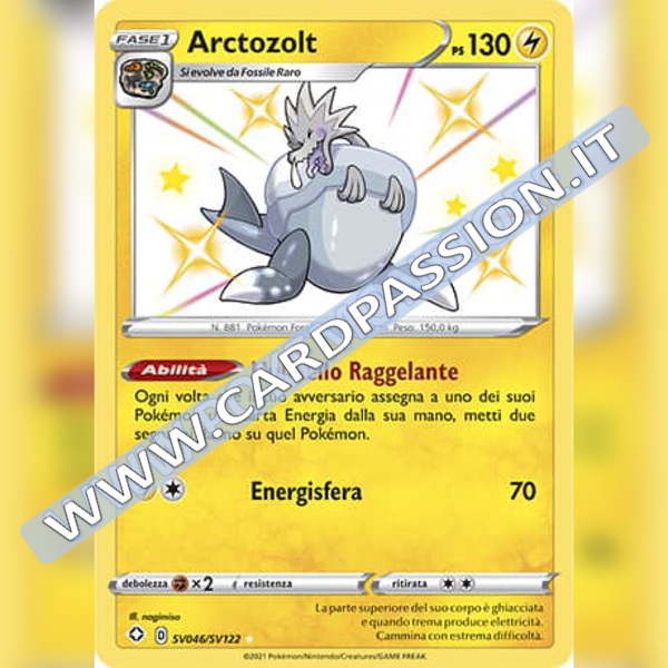 SV046/SV122 Arctozolt Baby Shiny | Destino Splendente - Card Passion