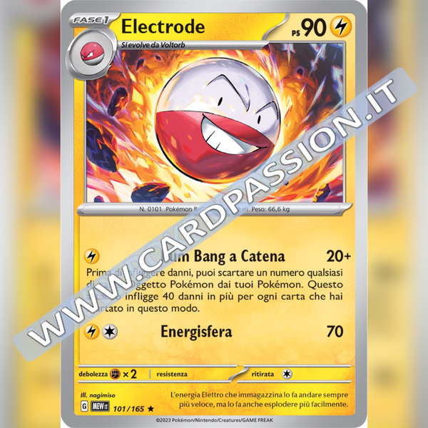 101/165 Electrode Holo | Scarlatto e Violetto 151