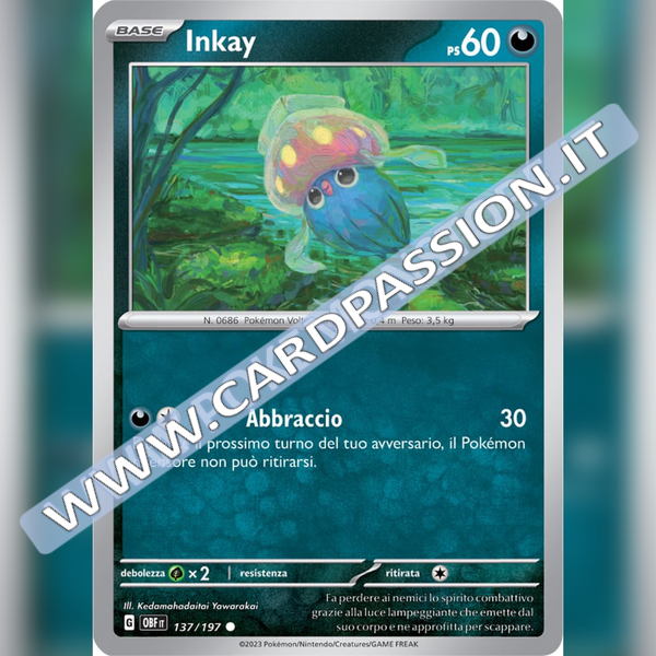 137/197 Inkay | Ossidiana Infuocata
