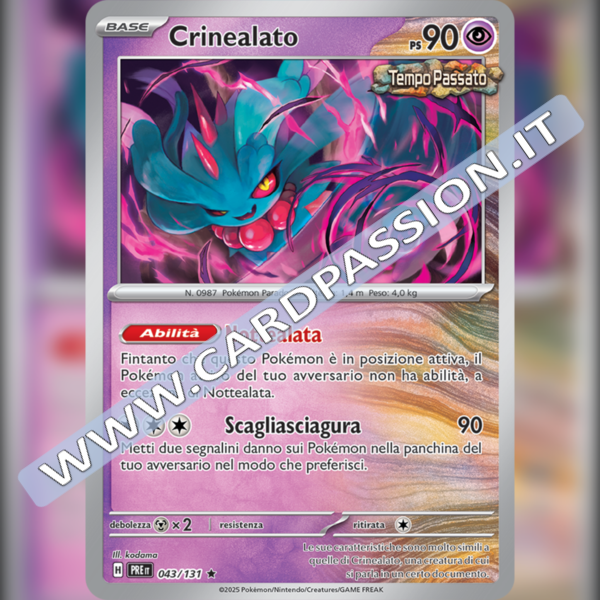 043/131 Crinealato Holo | Evoluzioni Prismatiche