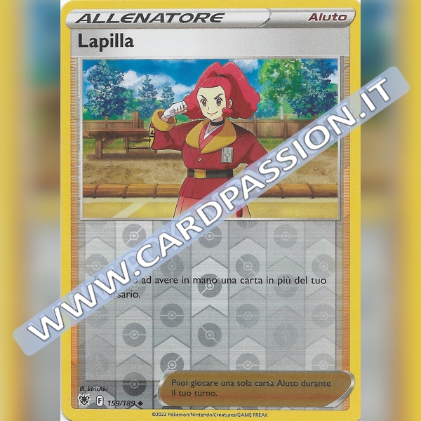 159/189 Lapilla Non Comune Reverse | Lucentezza Siderale - Card Passion