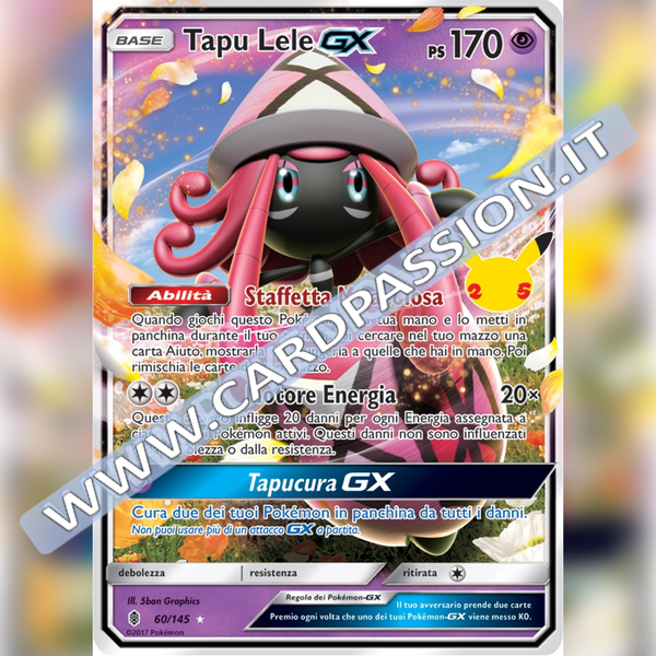 60/145 Tapu Lele GX | Gran Festa - Card Passion