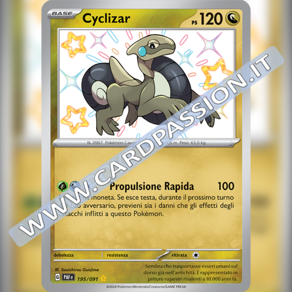 195/091 Cyclizar Shiny | Destino di Paldea