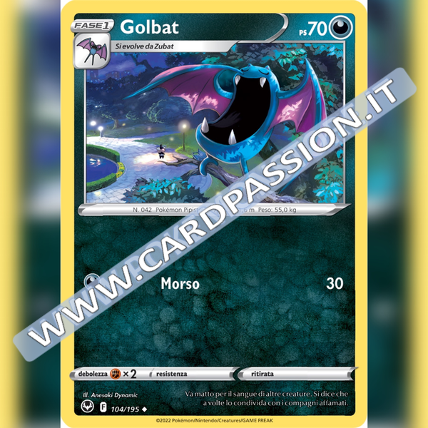 104/195 Golbat | Tempesta Argentata