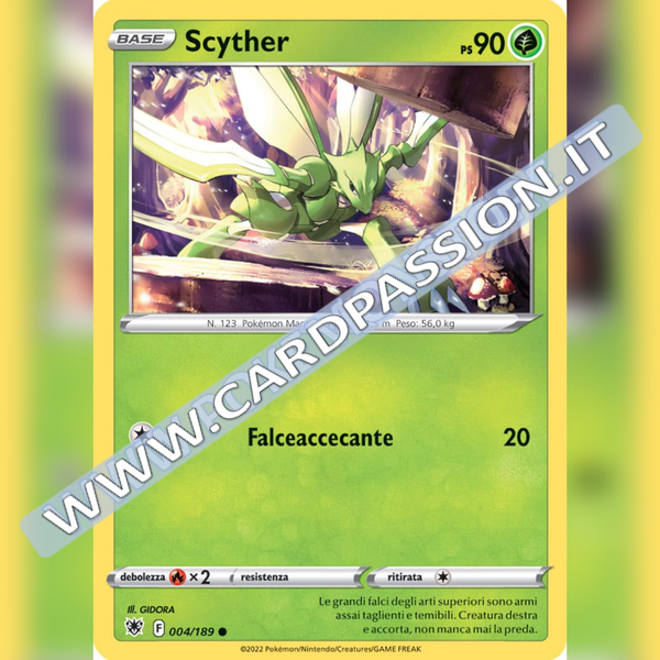 004/189 Scyther Comune | Lucentezza Siderale - Card Passion