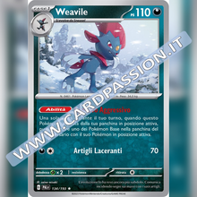 134/193 Weavile Holo | Evoluzioni a Paldea