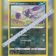 092/189 Sneasel di Hisui Comune Reverse | Lucentezza Siderale - Card Passion