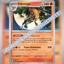 033/167 Infernape Holo | Crepuscolo Mascherato