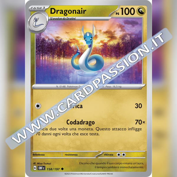 158/197 Dragonair | Ossidiana Infuocata