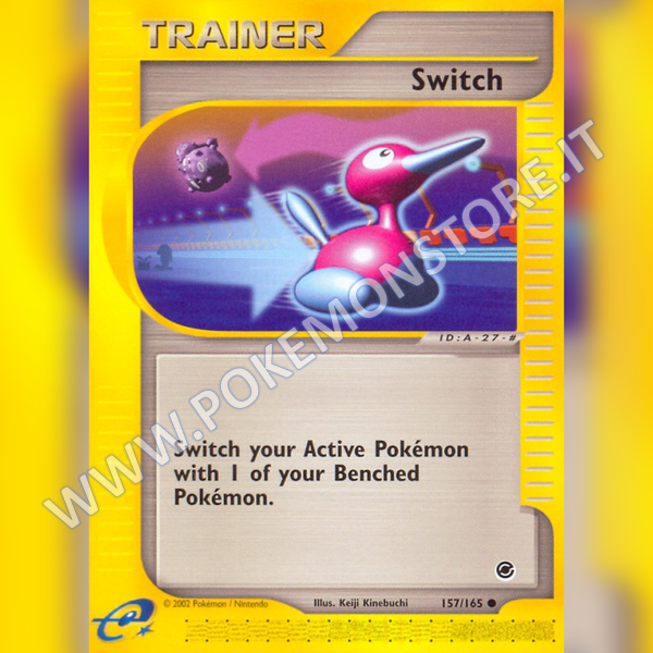 157/165 Switch Common | Expedition Base Set (ENG) - Card Passion