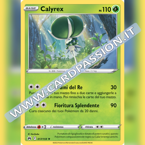 017/159 Calyrex Holo | Zenit Regale