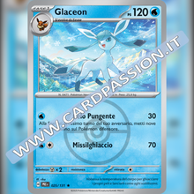 025/131 Glaceon Poke Ball Reverse | Evoluzioni Prismatiche