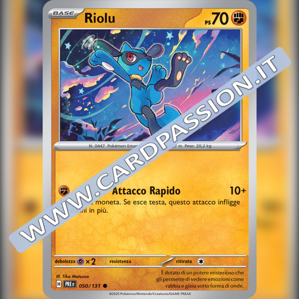050/131 Riolu | Evoluzioni Prismatiche