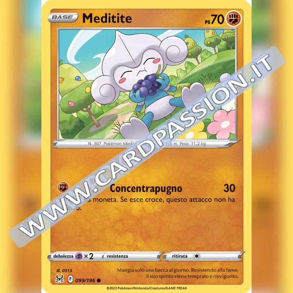 099/196 Meditite | Origine Perduta - Card Passion