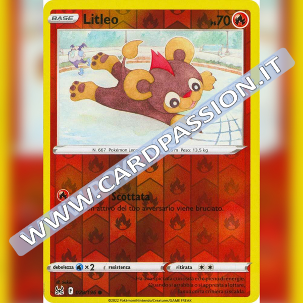 028/196 Litleo Reverse | Origine Perduta - Card Passion