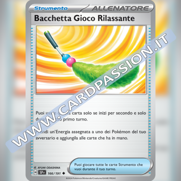 166/191 Bacchetta Gioco Rilassante | Scintille Folgoranti