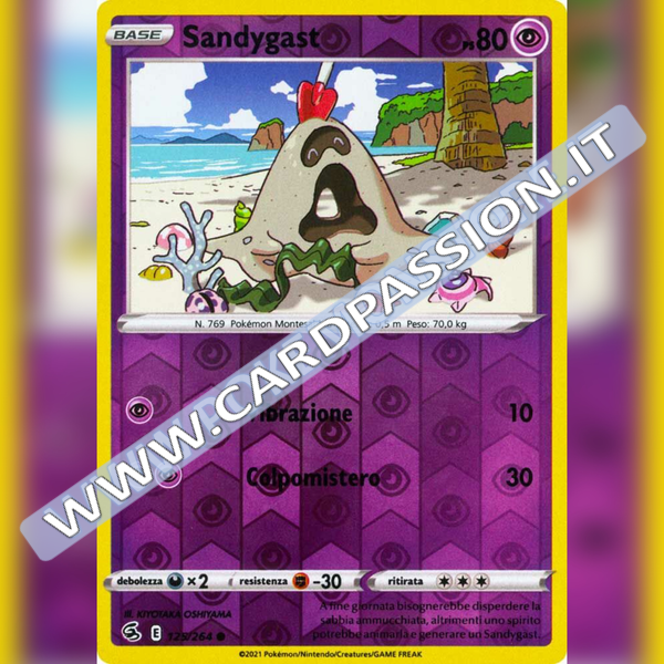 125/264 Sandygast Reverse | Colpo Fusione - Card Passion