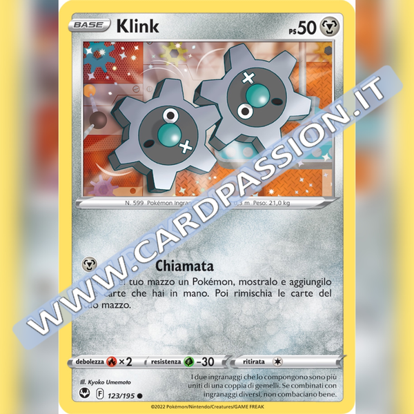123/195 Klink | Tempesta Argentata