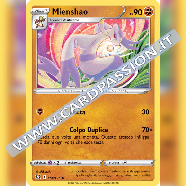 104/196 Mienshao | Origine Perduta - Card Passion