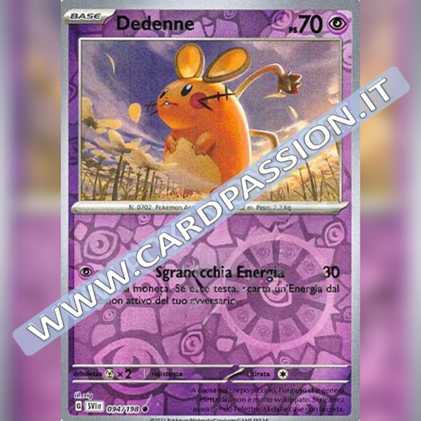094/198 Dedenne Reverse | Scarlatto e Violetto