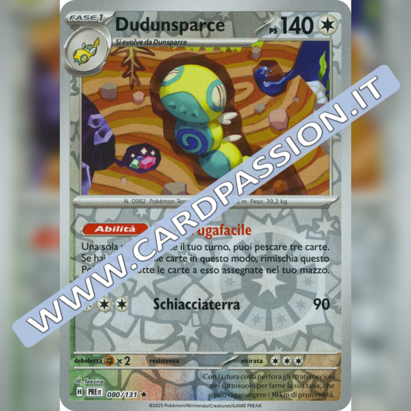 080/131 Dudunsparce Reverse | Evoluzioni Prismatiche