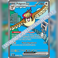 225/197 Pidgeot ex (Alternative Art) | Ossidiana Infuocata