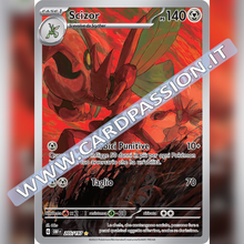 205/197 Scizor Illustrazione Rara | Ossidiana Infuocata