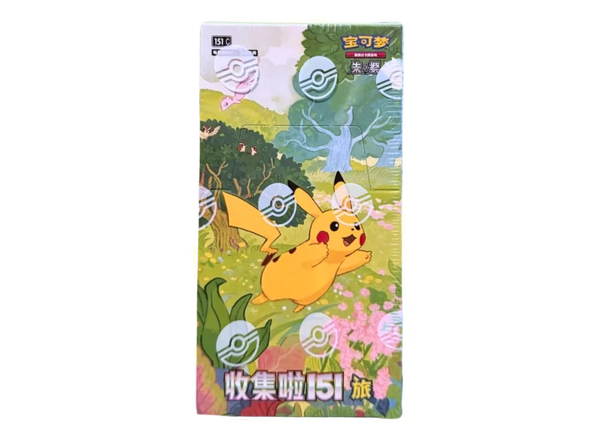 ★ Pokémon 151 Journey Slim Booster Box (151 C) | 15 pacchetti (CN)